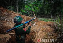 ကောင်ရာကျေးရွာမှာ စစ်ကောင်စီယာဉ်တန်း လုံခြုံရေးအဖွဲ့နဲ့ KIA တို့ တိုက်ပွဲဖြစ်ပွား