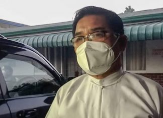 အမေရိကန်က ဒဏ်ခတ်ပိတ်ဆို့ အရေးယူတဲ့အထဲမှာ စစ်ကောင်စီခန့် ကချင်ပြည်နယ်ဝန်ကြီးချုပ် ဦးခက်ထိန်နန်လဲပါဝင်