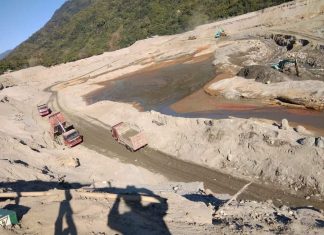 ချီဖွေမြို့အနီးက မေခမြစ်တစ်လျှာက် ရွှေတူးဖော်မှုတွေကြောင့် ဒေသခံတွေ စိုးရိမ်နေ